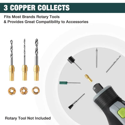 WORKPRO 306-Piece Rotary Tool Accessory Kit Compatible with Dremel Tools