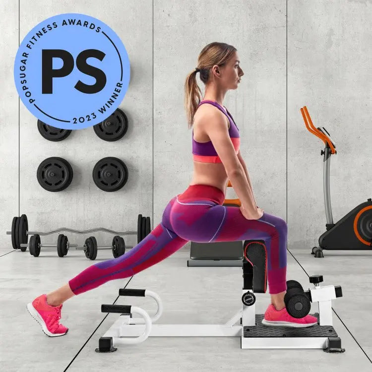 All-in-One Home Gym Squat Rack with Non-Slip Base and Safety Features