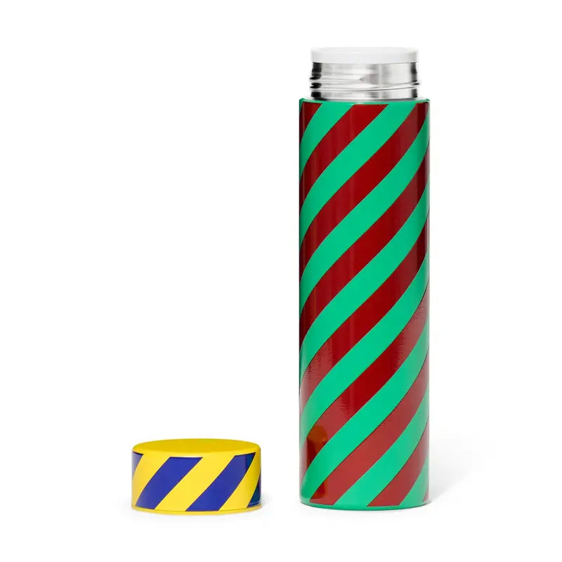 Dusen Dusen Stripe Pattern Insulated Thermal Bottle