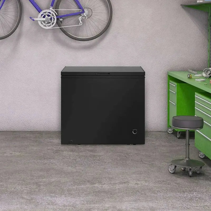 Arctic King 7.0 Cu. Ft. Compact Chest Freezer  Sleek Black Finish