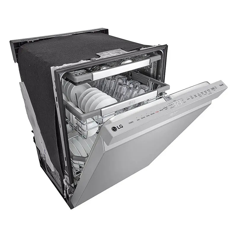 2025 Top-Control Stainless Steel Dishwasher  24-Inch Built-In Model with Third Rack, QuadWash Pro Cleaning, and Ultra-Quiet 42 dBA Operation