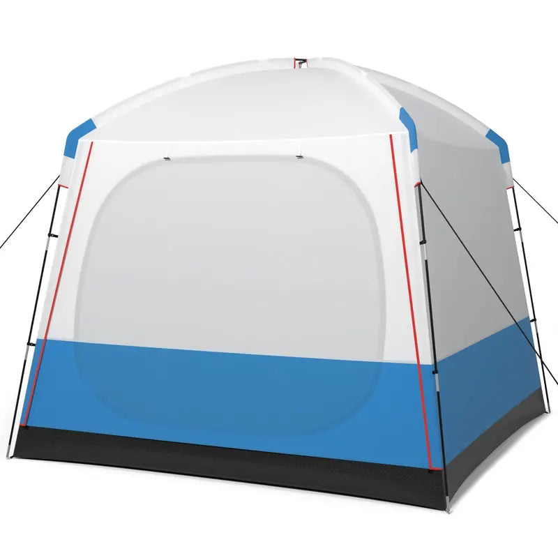 Lightweight 35 Person Cabin Tent with Double-Layer Mesh Entry Door