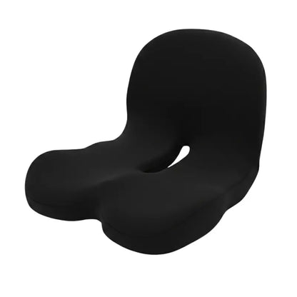 L-Shaped Memory Foam Car Seat Cushion for Enhanced Pelvic & Spinal Alignment