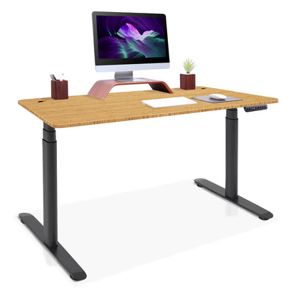 Bureau assis debout en bambou - DYNAMIC BAMBOU