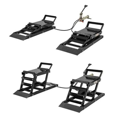 Widow Hydraulic Vehicle Lift with Integrated Ramps — 3,000 lb. Per Pair Capacity