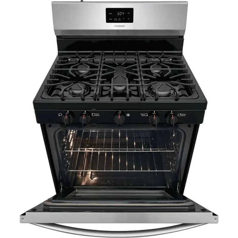 Frigidaire 30-Inch Stainless Steel Gas Cooktop  5-Burner Freestanding Range Hob (FCRG3052AS)