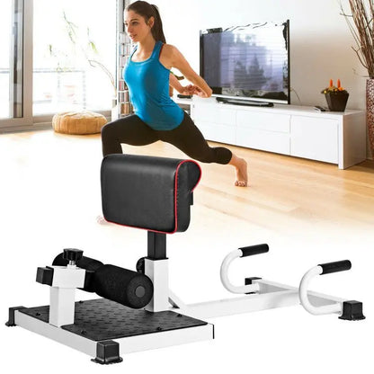 All-in-One Home Gym Squat Rack with Non-Slip Base and Safety Features