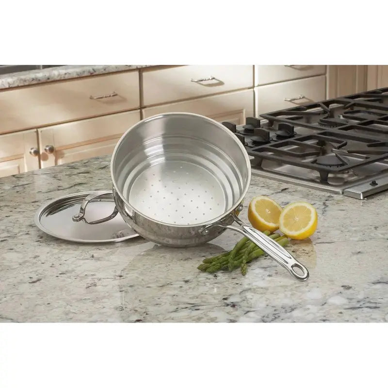 Cuisinart Chef’s Classic 17-Piece Stainless Steel Cookware Collection