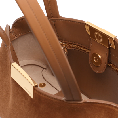 Passy - Cuir Velours Camel