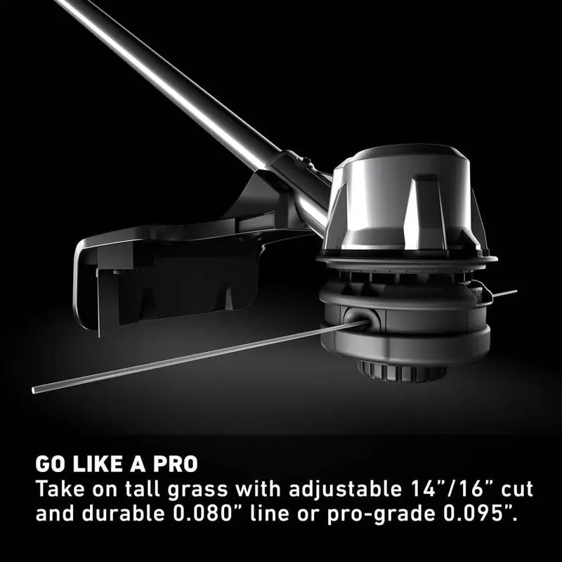 Toro 60V Max Lithium-Ion Brushless Cordless 14 in./16 in. String Trimmer  2.5 Ah Battery and Charger Included 51830