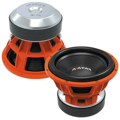 Avatar SVL-1547-D1 15″ Orange Subwoofer  7599W Peak, Single 1-Ohm Voice Coil
