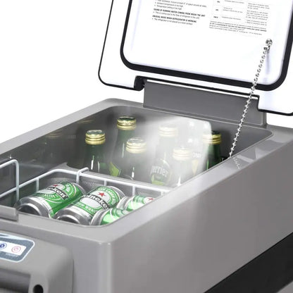 44-Quart Dual-Zone Portable Fridge/Freezer for Cars, RVs, and Campers