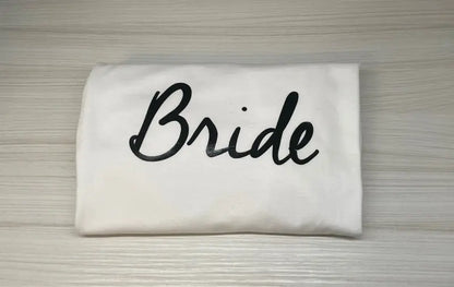 Bride and Groom Themed T-Shirts for Wedding Parties
