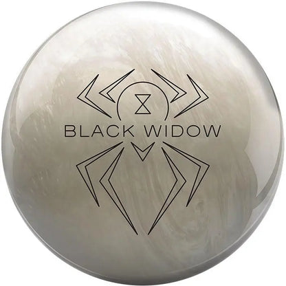Hammer Black Widow Ghost Reactive Resin Bowling Ball  High-Performance Symmetrical Core Ball for Medium to Heavy Oil Lanes