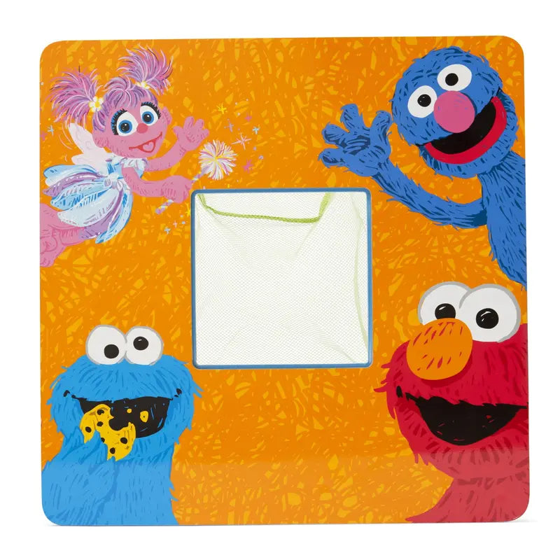 Sesame Street Wood Kids Storage Table and Chairs Set by Delta Children, Greenguard Gold Certified