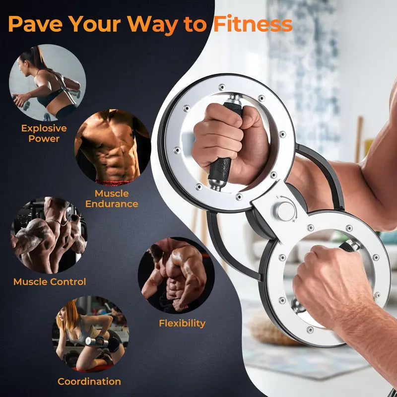 Burn Machine Arm Trainer — Adjustable Resistance Strength & Endurance Tool