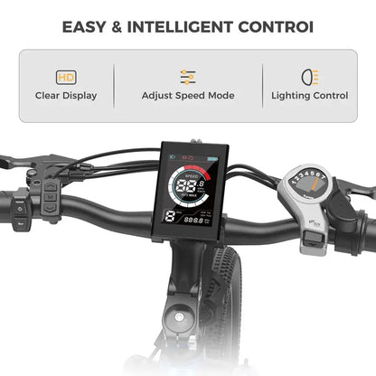 Heybike Race Max Electric Bike  500W Motor, 48V Battery, 27.5″ Tires, 7-Speed, Lightweight Commuter