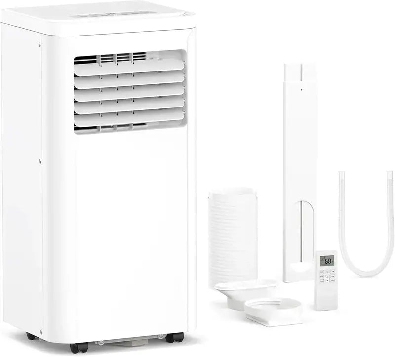 ZAFRO 8,000 BTU Portable Air Conditioner with 4-Mode Operation & Rapid Cooling