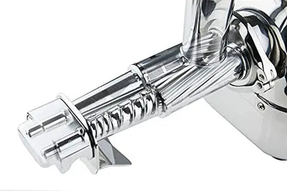 Angel Juicer AG-5500SFH Electric Cold Press Juicer  Stainless Steel (SUS 304), Dual-Gear System, 3HP Motor, 10-Year Warranty