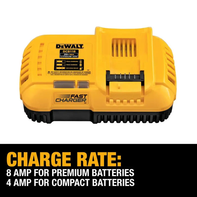 FLEXVOLT 20V MAX* Fan Cooled Fast Charger