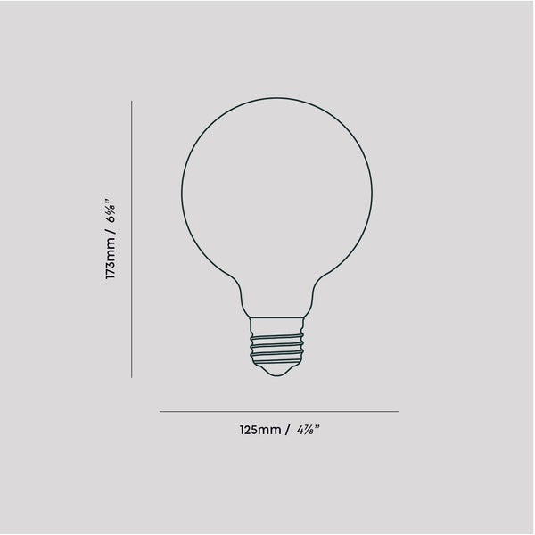 Porcelain III E27 LED Bulb