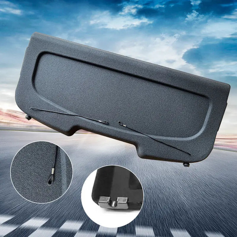 CNCEST For 11-19 Ford Fiesta Hatchback 4Dr Retractable Cargo Cover Trunk Privacy Shield