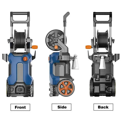 High-Performance 3800 PSI Electric Pressure Washer  2.8 GPM, Enhanced Water Flow & Spray Power