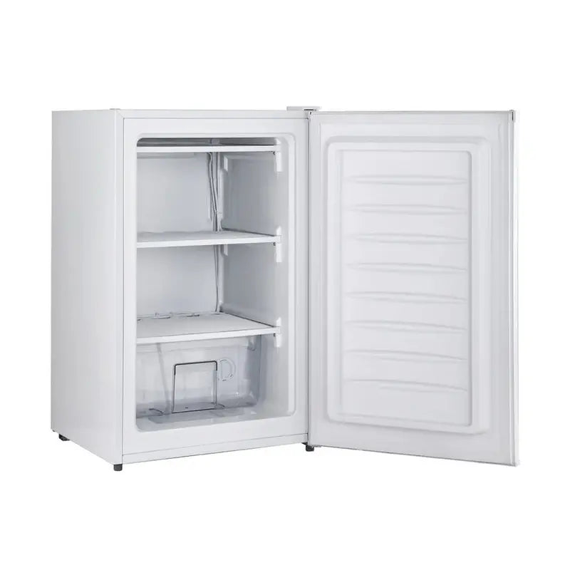 Devanti 81-Liter Upright Freezer in White