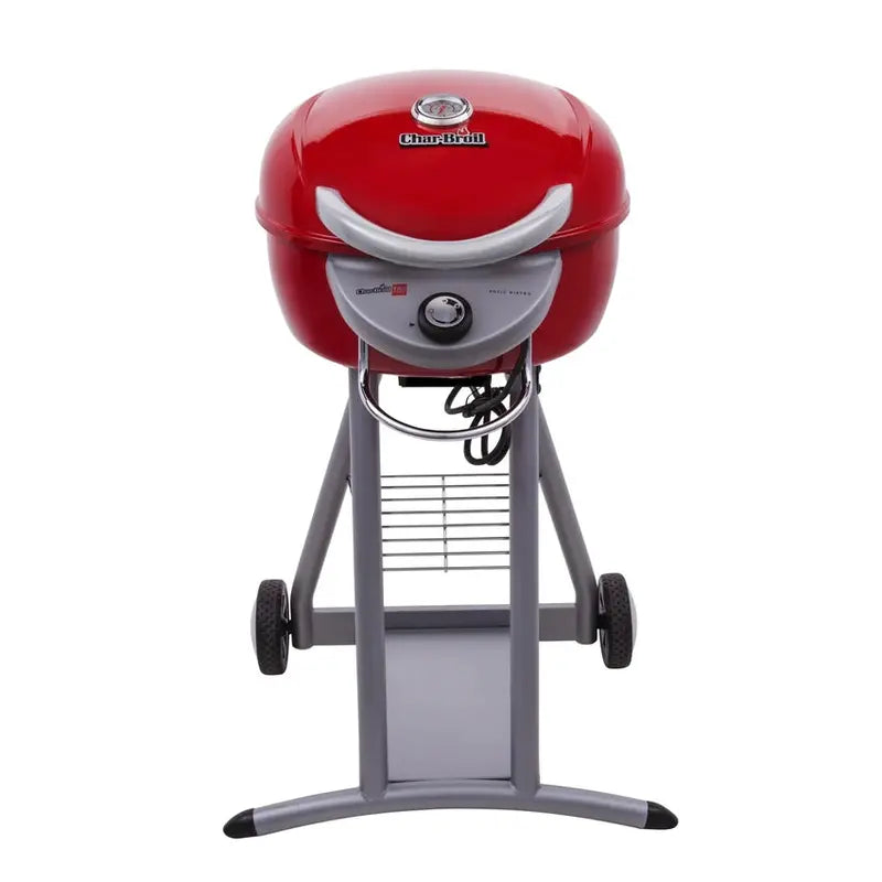 Char-Broil Patio Bistro Electric Grill  Compact Red Outdoor Cooking Solution