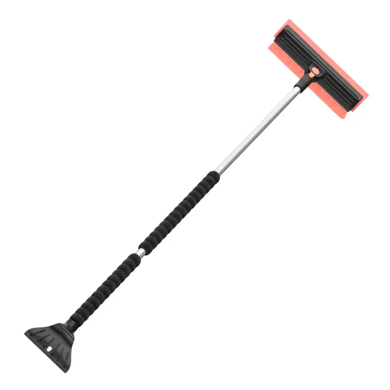 Detachable 55.7-Inch Snow Brush and Ice Scraper for Large Windshields