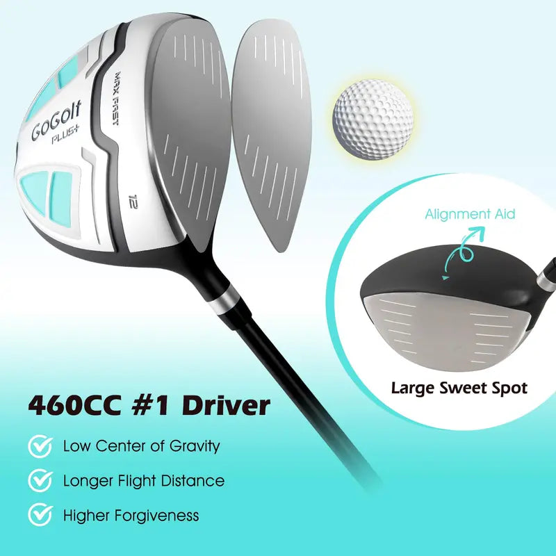 Women’s Complete Golf Set  12-Piece Right-Handed Ladies’ Club Collection