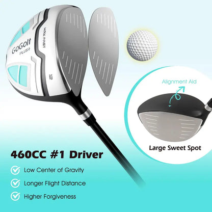 Women’s Complete Golf Set  12-Piece Right-Handed Ladies’ Club Collection