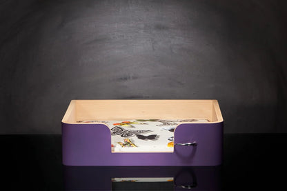 « Drôle de Panier » pour chien - Mauve Campanule