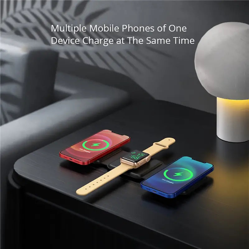 Compact MagSafe Travel Charger for Apple Devices