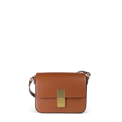 Mini Monceau - Cuir Box Camel