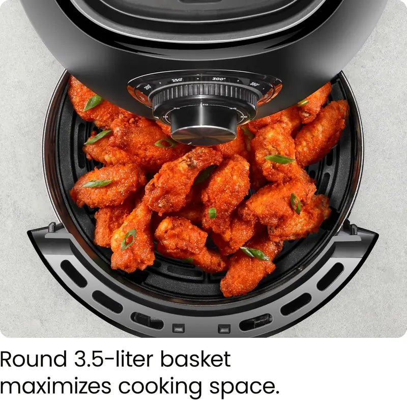 Chefman Compact 6.3-Quart Multi-Function Air Fryer  Rotisserie, Dehydrator & Convection Oven with 8 Presets