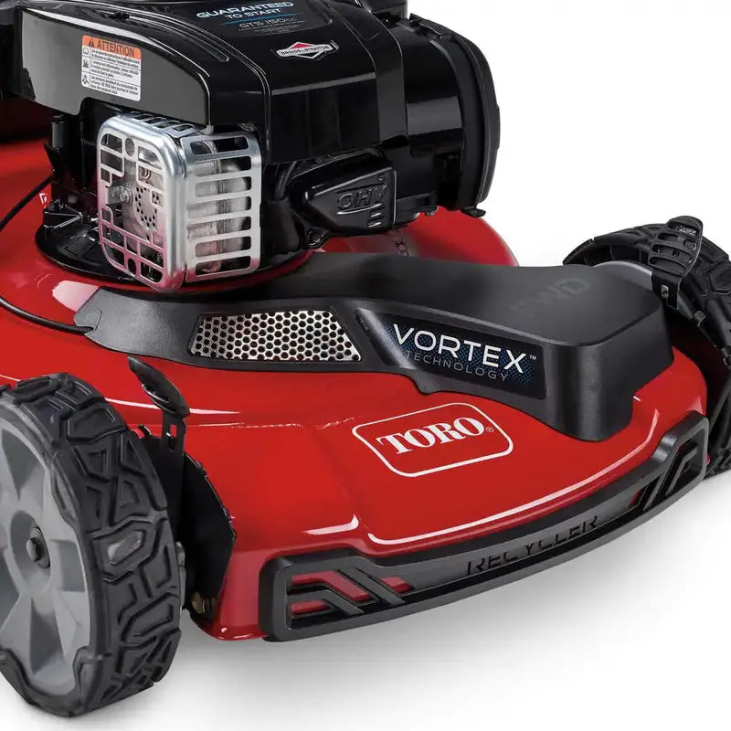 Toro 21442 Recycler Lawn Mower  22-Inch High-Wheel, Front-Wheel Drive, Self-Propelled with Super Bagger
