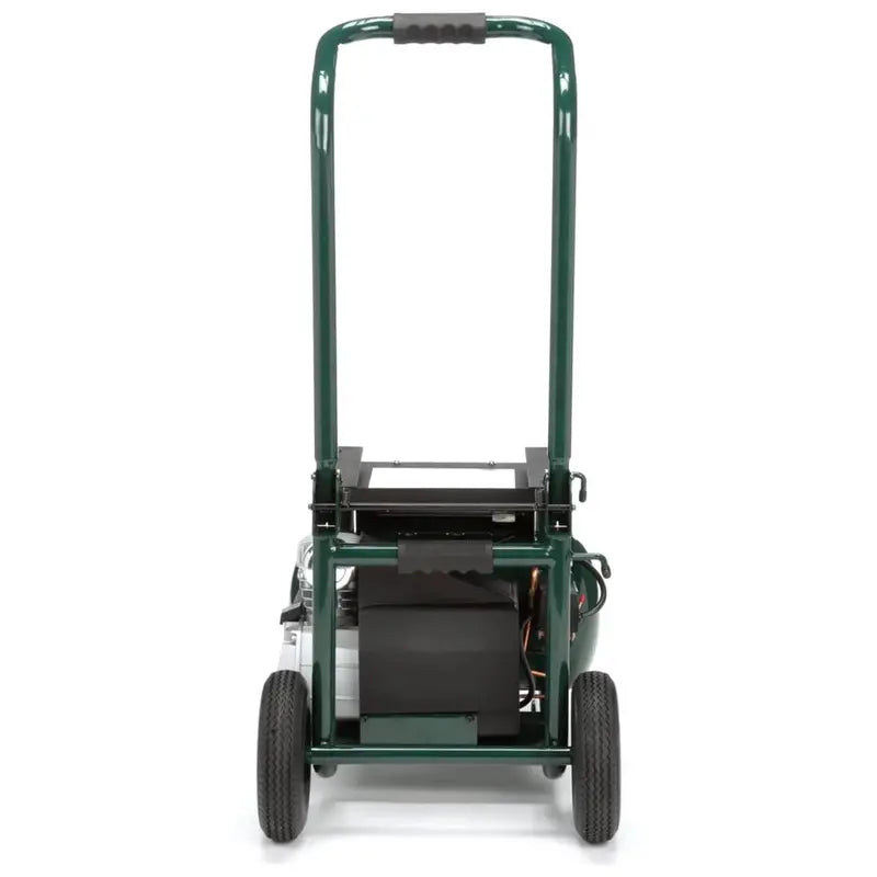 5.3-Gallon Portable Electric Tire Inflator & Air Compressor  Wheeled 120 PSI Unit for Automotive and Workshop Use