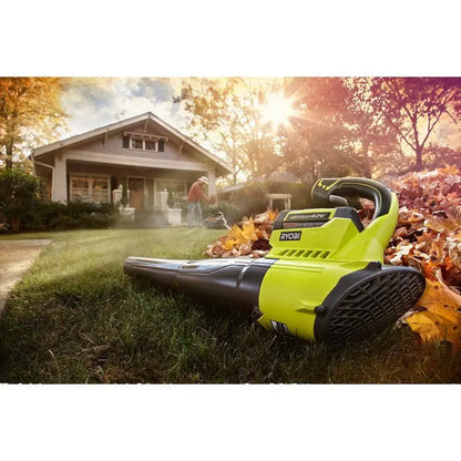 RYOBI 40V Cordless Battery String Trimmer and Jet Fan Blower Combo Kit (2-Tools) with 4.0 Ah Battery and Charger RY40930