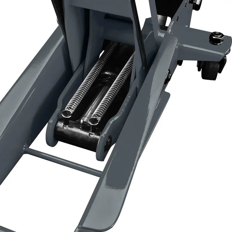 Pittsburgh 3-Ton Floor Jack  Rapid Pump Lift Mechanism, Slate Gray Finish, Professional-Grade Stability