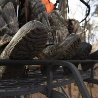 Lockdown LD202E Two-Person Treestand  21-Foot Height, Lightweight Aluminum Ladder Design
