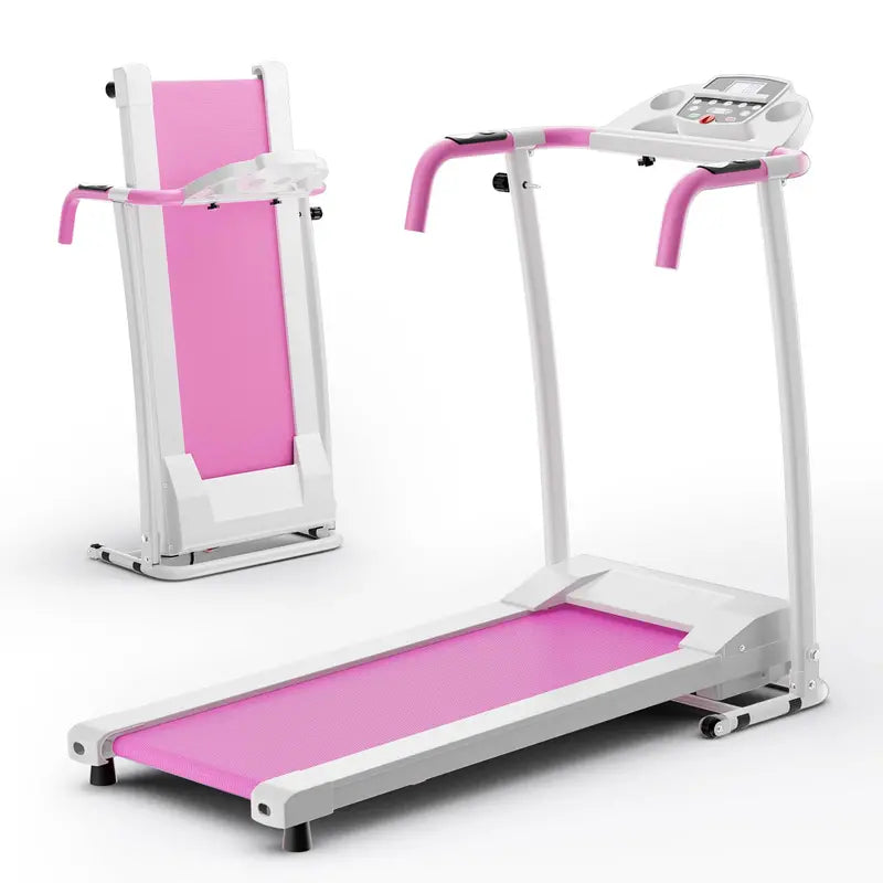 Compact Foldable Treadmill for Small-Space Home Workouts