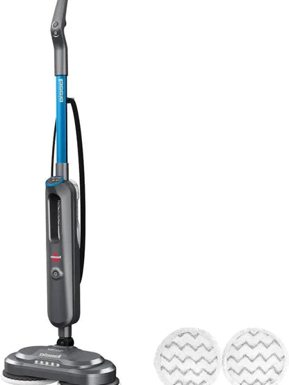 Brand Steam Mop with Rotating Pads  Scrubbing Floor Cleaner