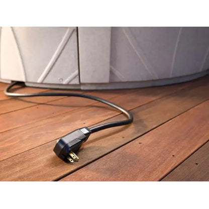 LifeSmart 4-Person Plug-and-Play Hot Tub  Oval Spa with 13 Hydrotherapy Jets & Easy Setup