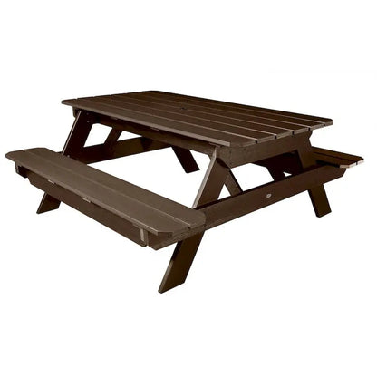 HIGHWOOD Eco-Conscious Picnic Table  Recycled Plastic Construction