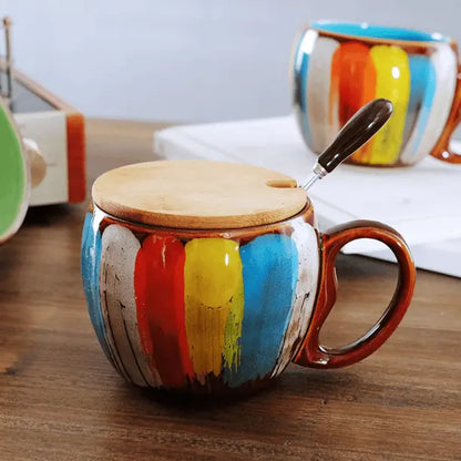 Zonema Kokoro Dual Mug Set  Two Complementary Ceramic Espresso Cups