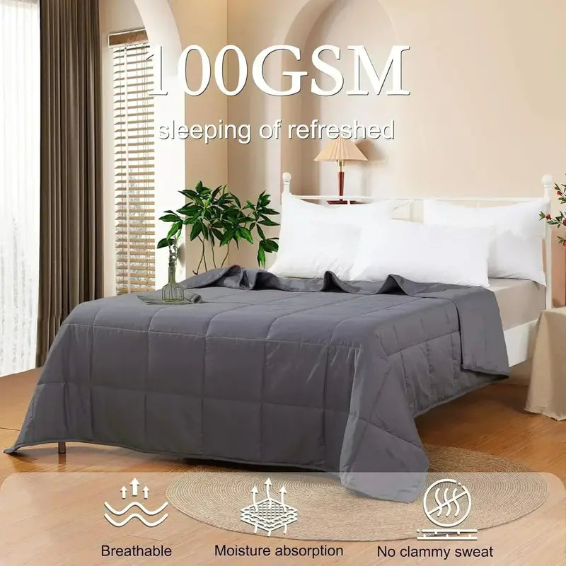 Lightweight Breathable Duvet Insert  Ideal for Warm Climates or Layered Bedding