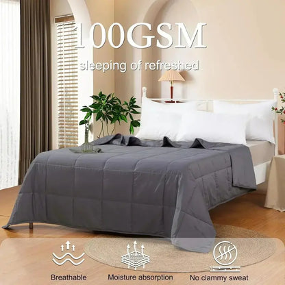 Lightweight Breathable Duvet Insert  Ideal for Warm Climates or Layered Bedding