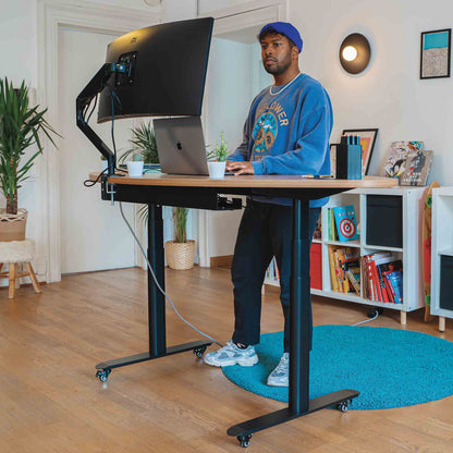 Bureau assis debout incurvé - DYNAMIC CURVE