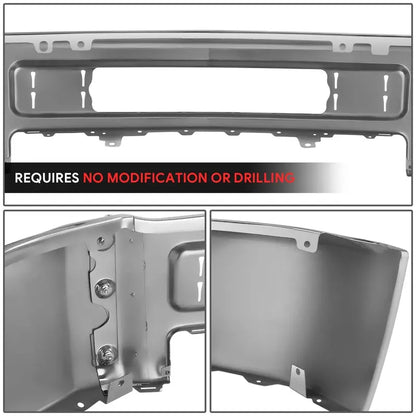 Modular Front Bumper for 20152019 Chevy Silverado 2500/3500 HD  No Parking Sensor Cutouts